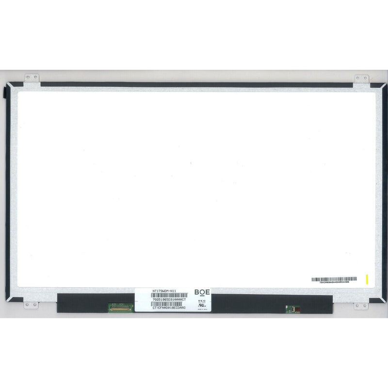 New B173RTN02.1 B173RTN02.2 NT173WDM-N21 N173FGA-E34 LCD Screen 17.3" HD+ 1600x900 30 Pin