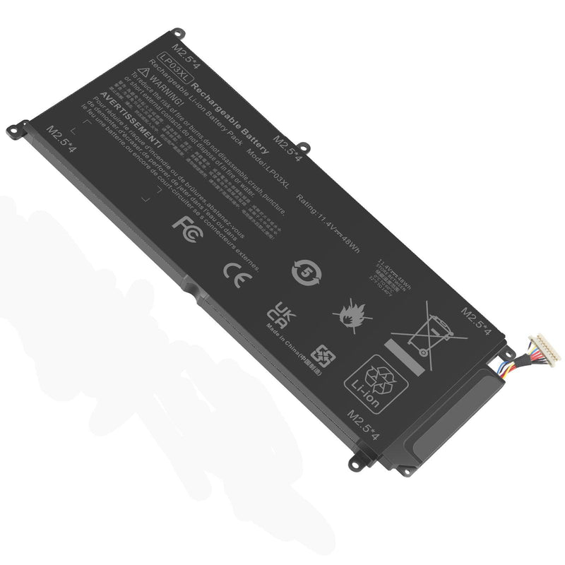 New Compatible HP TPN-C121 TPN-C122 TPN-C124 Battery 48WH