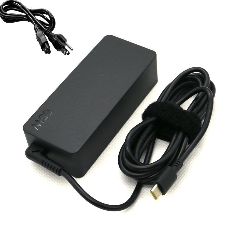 New Genuine Lenovo ThinkPad T480 T480s T490 T490s T495s T580 T580s T590 USB-C AC Adapter Charger 65W