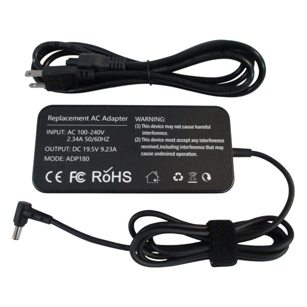 New 19V 9.23A 180W Ac Power Adapter Charger Cord - Replaces ADP-180TBH ADP-180MBF