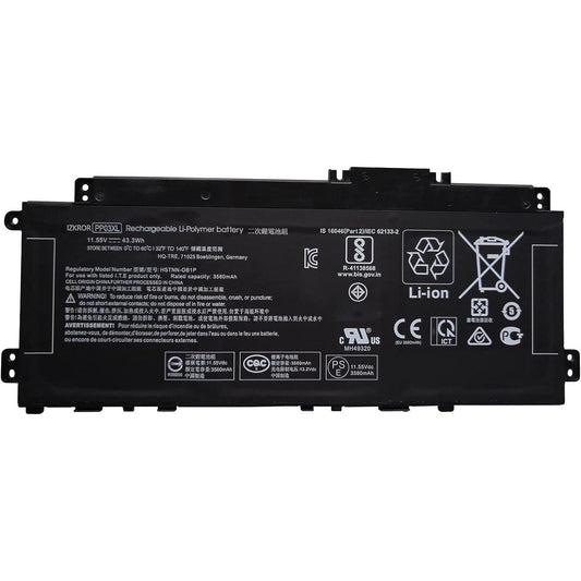New Genuine HP Pavilion x360 14M-DW1013DX 14N-DW0013DX Battery 43.3WH