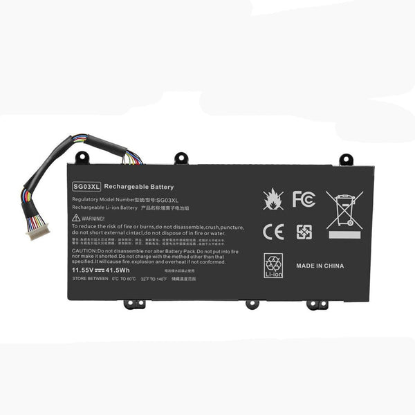 New Compatible HP Envy Notebook 17-U153NR 17-U163CL 17-U163CL 17-U177CL Battery 41.5WH