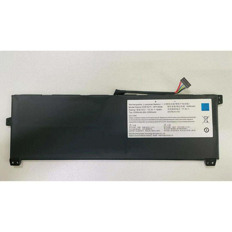 New Genuine MSI BTY-M48 Battery 50WH