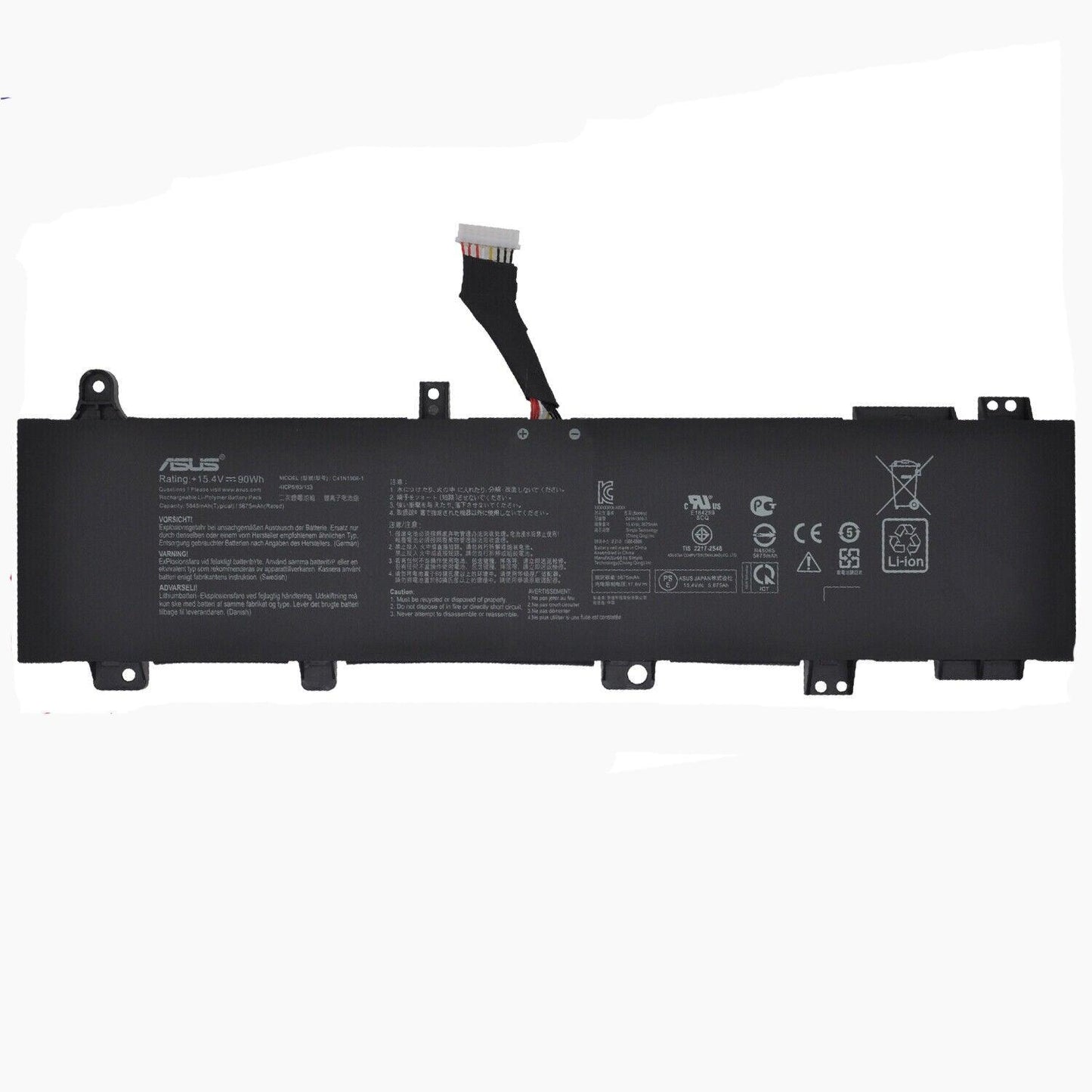 New Genuine Asus FX706 FX706HC FX706HCB FX706HE FX706HM FX706IU Battery 90WH
