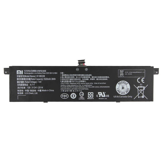 New Genuine Xiaomi Mi Air R13B01W R13B02W Battery 39WH
