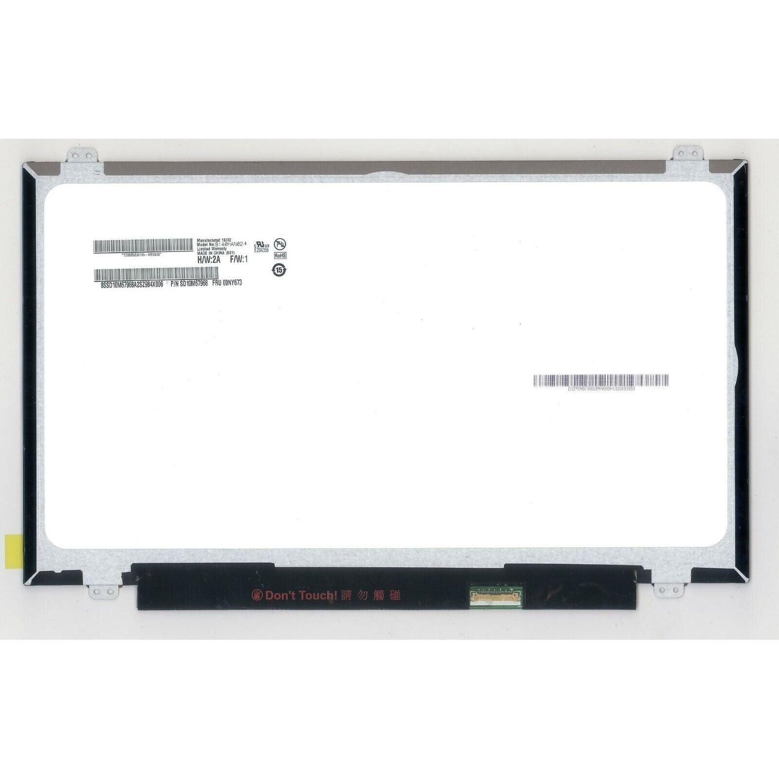 New AU Optronics 14 in LCD LED Screen FHD 1920x1080 30 Pin ...