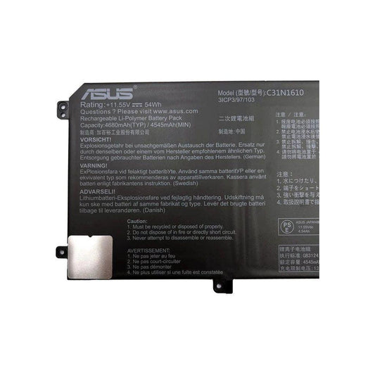 New Genuine Asus ZenBook UX330CA UX330CAK Battery 54WH