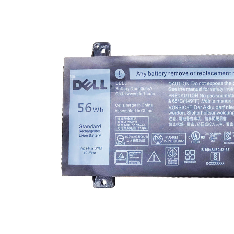 New Genuine Dell 0M6WKR M6WKRP PWKWM Battery 56WH
