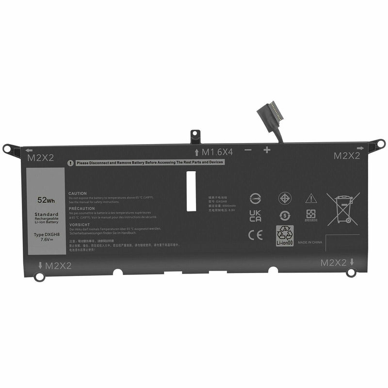 New Compatible Dell 0DXGH8 DXGH8 G8VCF H754V Battery 52WH