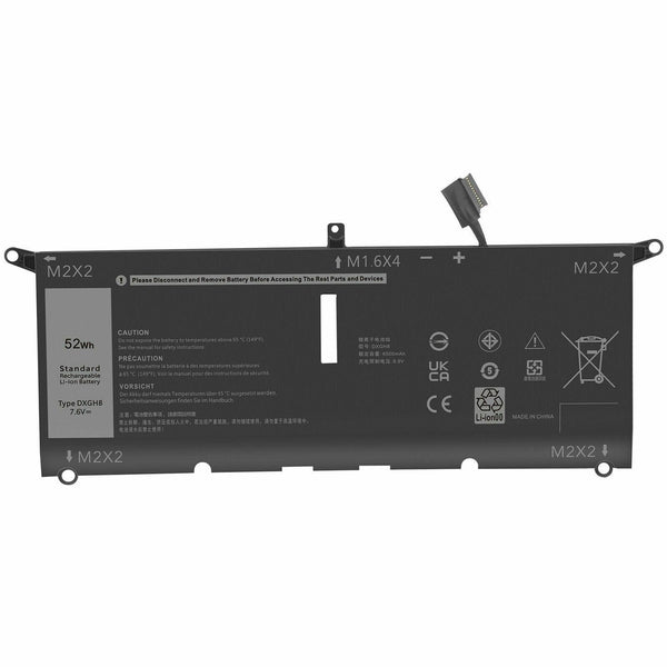 New Compatible Dell Inspiron 7391 2-In-1 Battery 52WH