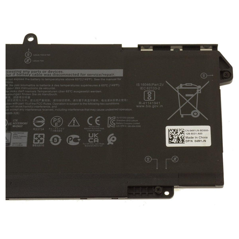 New Genuine Dell Latitude 07FMXV 4M1JN 7FMXV Battery 63WH