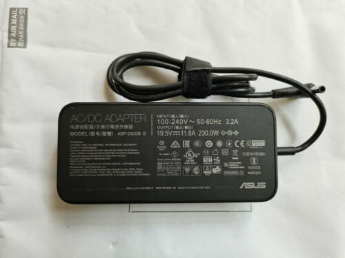 230W AC Adapter ADP-230GB B for ASUS ProArt StudioBook Pro 17 W700G3T-AV020T