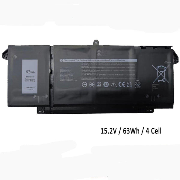 New Compatible Dell Latitude 5320 7320 7420 7520 Battery 63WH