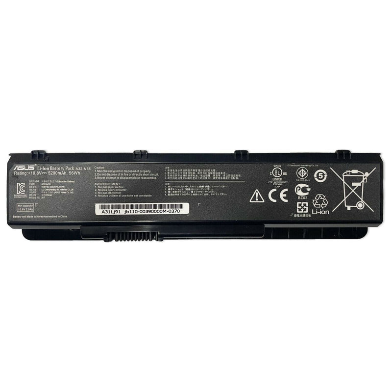 New Genuine Asus N55 N55E N55SF Battery 56WH