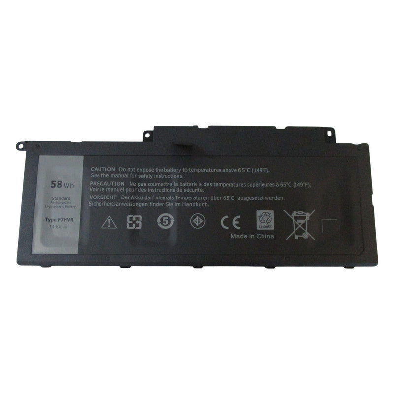 New Battery for Dell Inspiron 7537 7737 7746 Laptops 14.8V 58Wh F7HVR