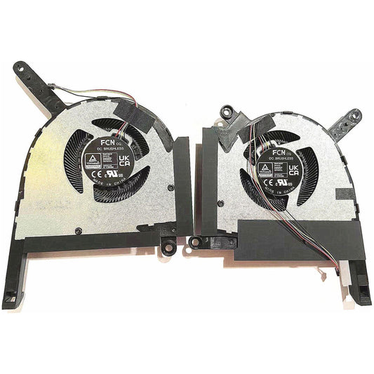 New ASUS TUF Gaming F15 FX507Z FA507R FX707ZR FA707 CPU GPU Fan set  12V