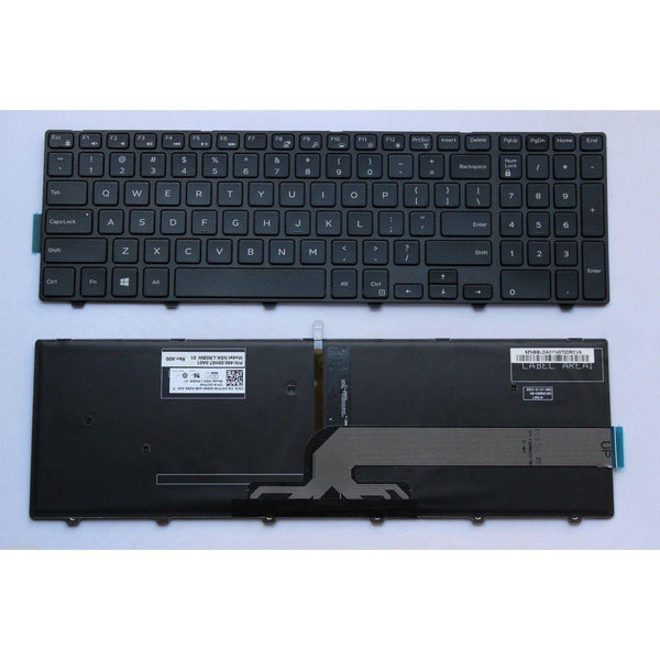 New Dell Inspiron 17 5755 5758 5759 7559 US English Keyboard Backlit