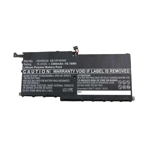 New Genuine Lenovo ThinkPad X1 Carbon Battery 52WH