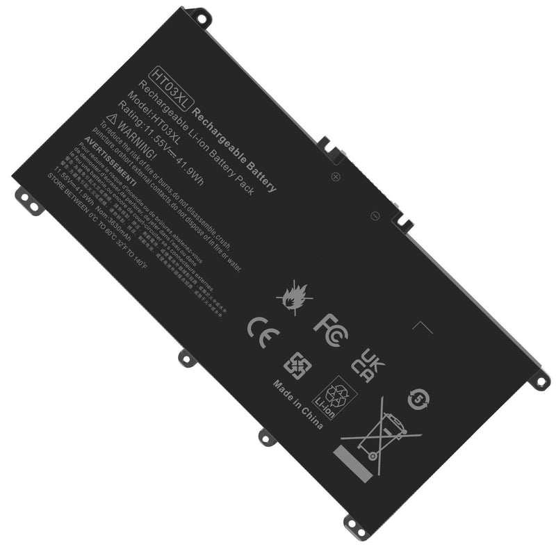 HP HT03XL Battery For HP Pavilion 14-CE 14-CF 14-CK 14-CM 14-DF 14-DH 15-CS 15-DA 17-CA