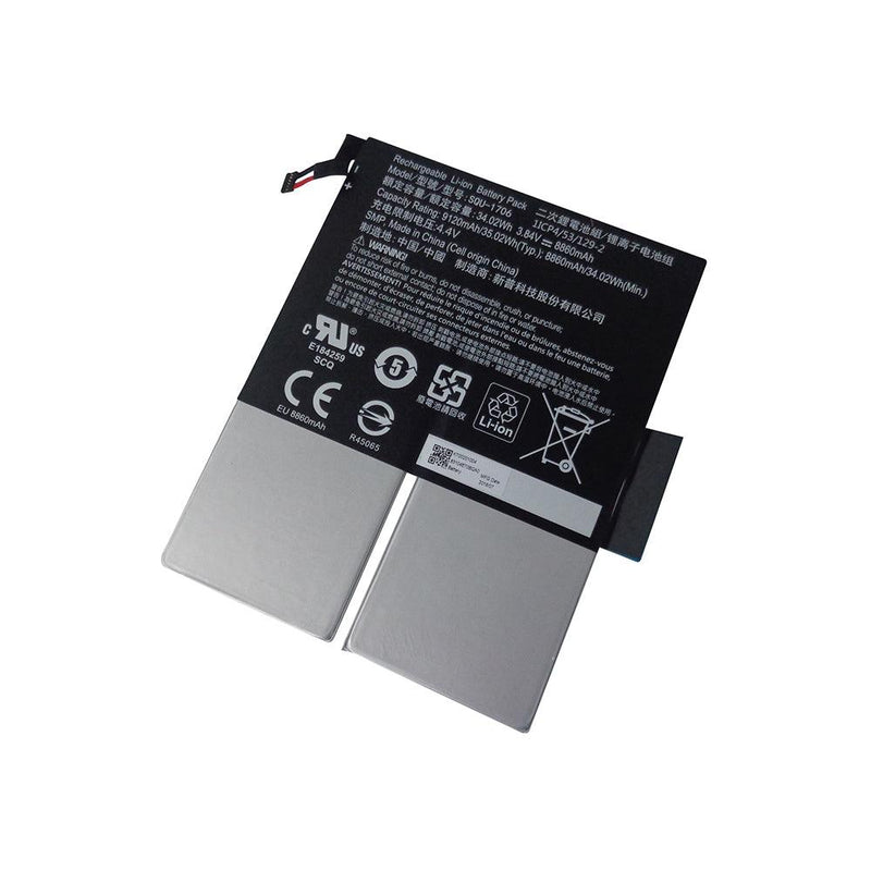 New Acer Chromebook Tab 10 D651N Tablet Battery SQU-1706 KT.00201.004