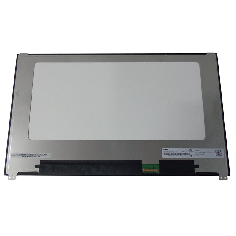 New 14" Lcd Led Screen for Dell Latitude 7480 7490 Laptops - N140HCE-G52 KGYYH 48DGW