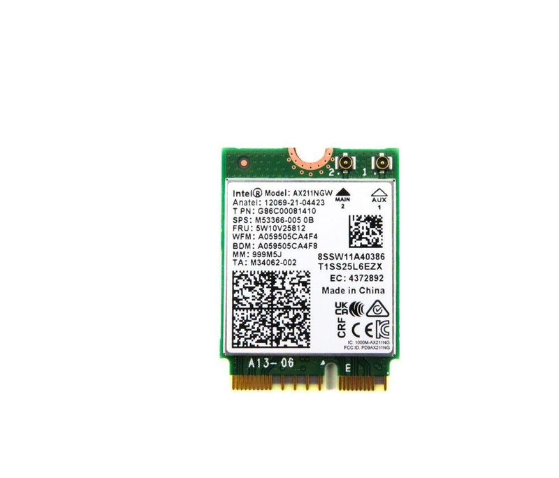 New Genuine HP SKO-WLAN AX211 BT 5.2 M.2 2230 Wireless Card AX211NGW M