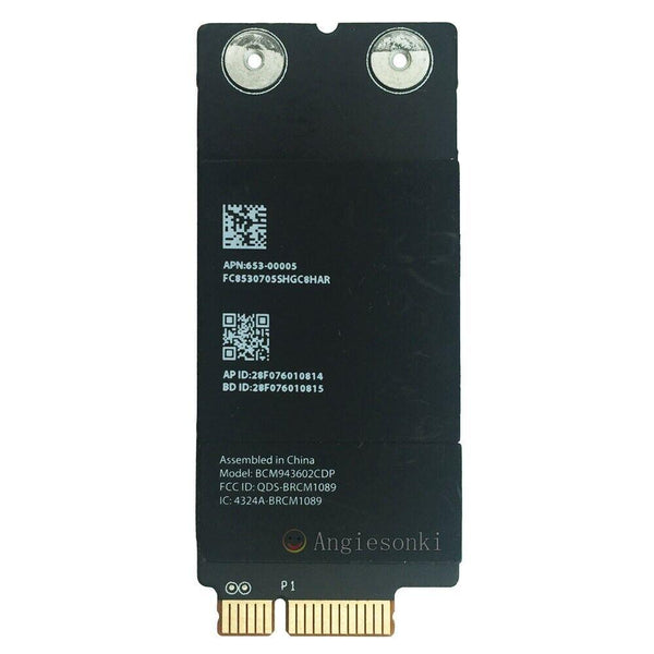 Apple Imac A1419 A1418 Broadcom WiFi Bluetooth Airport Card 653-00005 661-02893 BCM943602CDP