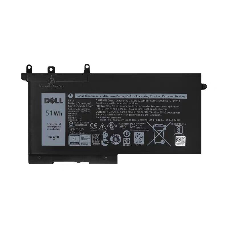 New Compatible Dell Latitude 093FTF 83XPC 93FTF D4CMT DJWGP Battery 51WH