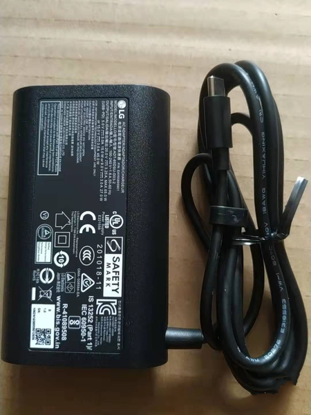 New Original LG 65W USB-C AC Adapter for LG gram 14T90P-K.AAG9U1 ADT-65DSU-D03-2