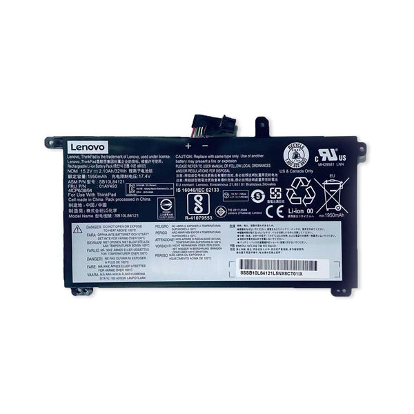 New Genuine Lenovo ThinkPad T470 T480 Battery 32WH