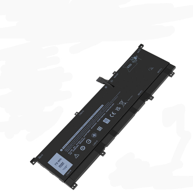 New Compatible Dell 08N0T7 8N0T7 TMFYT Battery 75WH
