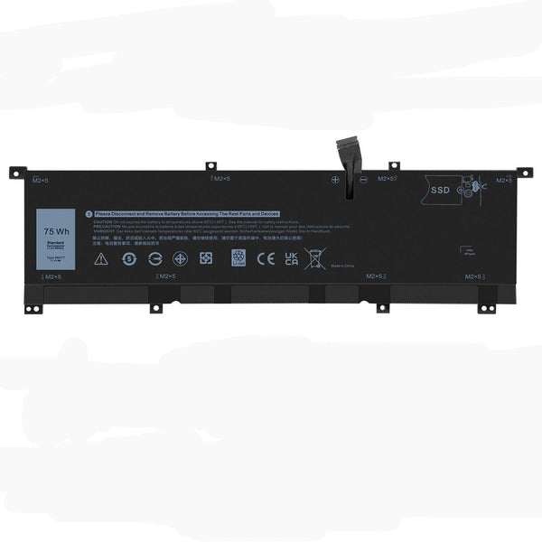 New Compatible Dell 08N0T7 8N0T7 TMFYT Battery 75WH