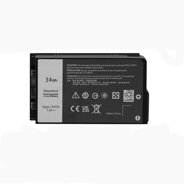 New Compatible Dell Latitude 12 7202 7212 7220 Rugged Tablet Battery 34WH