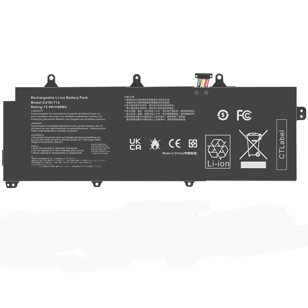 New Compatible Asus ROG Zephyrus GX501GI GX501VI GX501VIK Battery 50WH