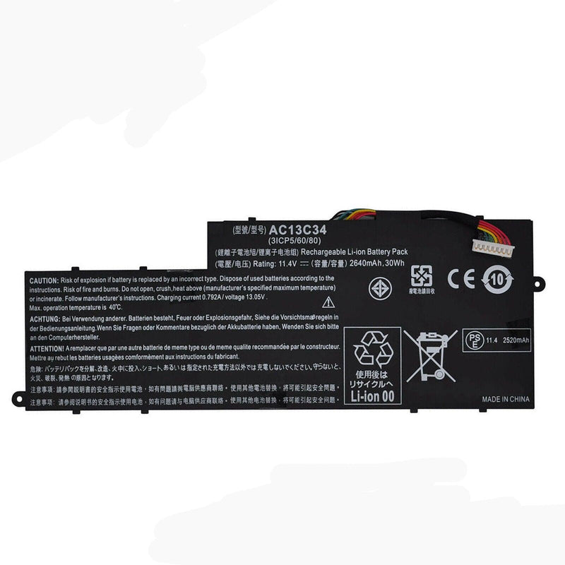 New Compatible Acer Aspire V5-122 V5-122P V5-132 Battery 30WH