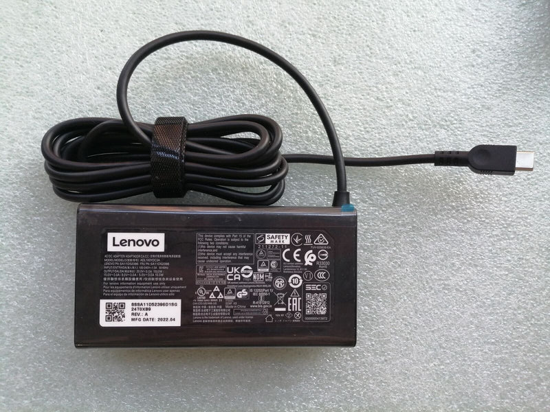 Original Lenovo 100W USB-C Charger Type-C AC/DC Adapter ADL100YDC3A SA11D52396