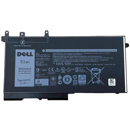 New Compatible Dell Latitude 5580 5590 5591 Battery 51WH