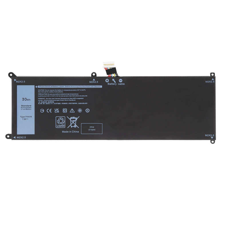 New Compatible Dell 07VKV9 7VKV9 9TV5X V55D0 Battery 30WH