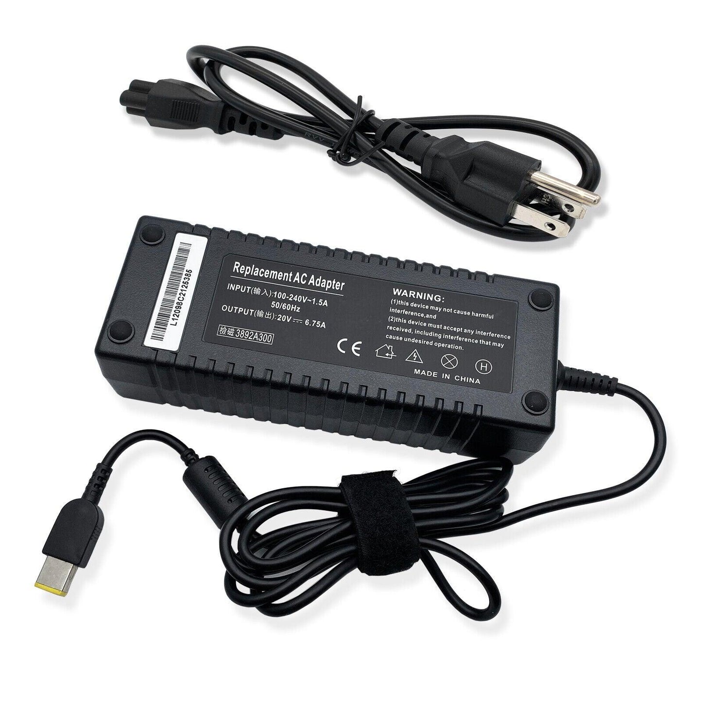 New Compatible Lenovo Yoga-15IKB AC Adapter Charger 135W