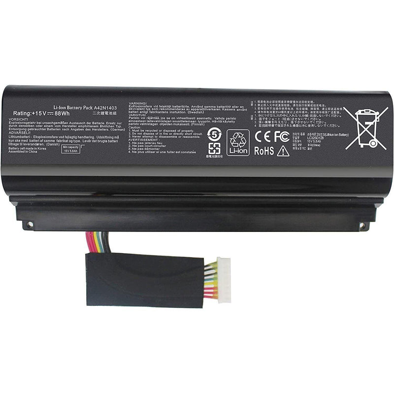 New Compatible Asus 0B110-00340000 A42LM93 A42N1403 Battery 88WH