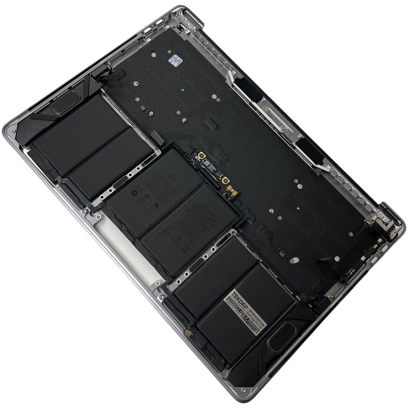 Apple MacBook Pro 13" A1989 2018 2019 Gray Palmrest Top Case Keyboard With Touch Bar Grade A 661-13159