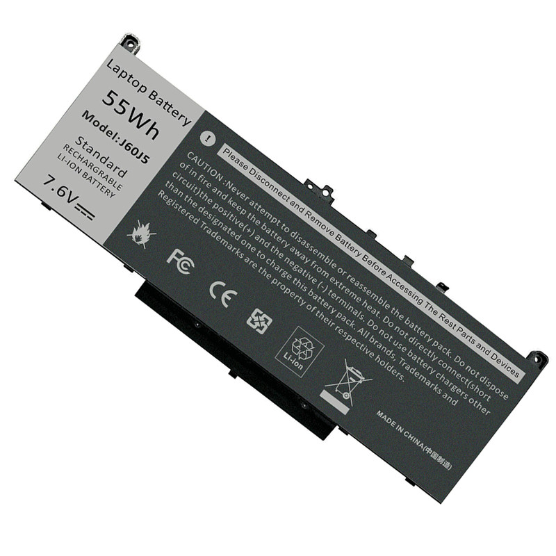 New Compatible Dell Latitude E7270 E7470 Battery 55WH