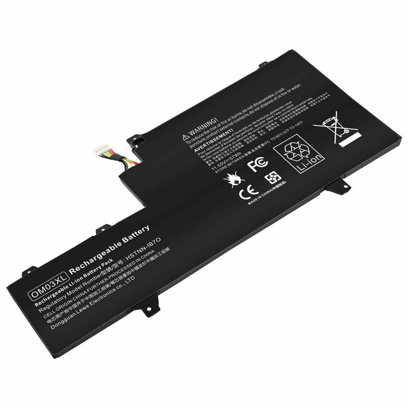 New Compatible HP X360 863167-171 863280-855 HSTNN-IB70 OM03057XL OM03XL Battery 57WH