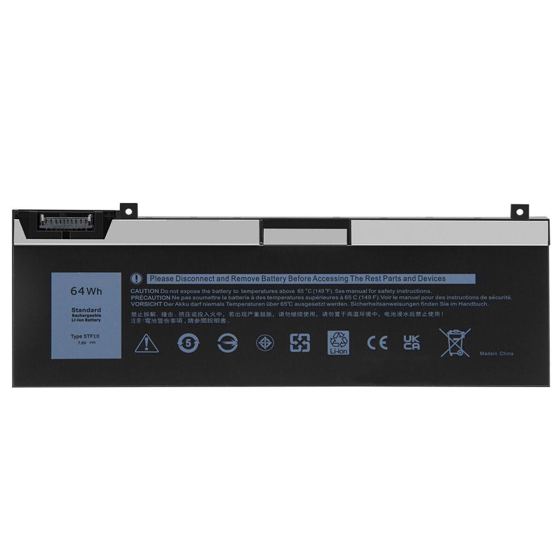 New Compatible Dell Precision 05TF10 5TF10 GHXKY RY3F9 Battery 64WH