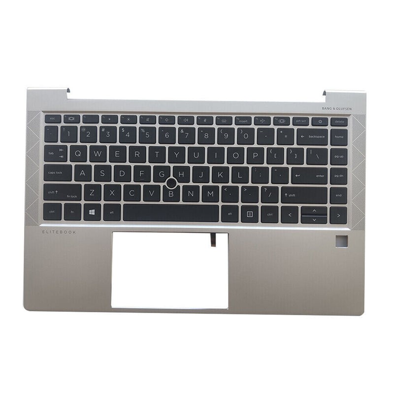 New HP Elitebook 840 G7 G8 745 Palmrest With Backlit US English Keyboard M07090-001