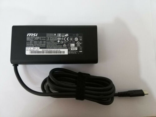 Original 20V 4.5A 90W USB-C TYPE-C Power Charger Adapter For MSI Prestige 14 15