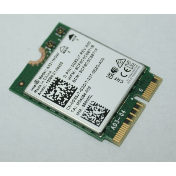 New Dell Intel Wi-Fi 6E AX211NGW M.2 2230 CNVio2 Key E 802.11ax Wi-Fi Card G83J7 G83J7