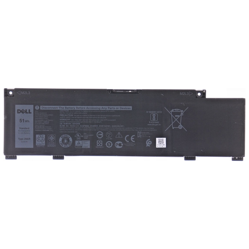 New Compatible Dell G3 15 3500 3590 Battery 51WH
