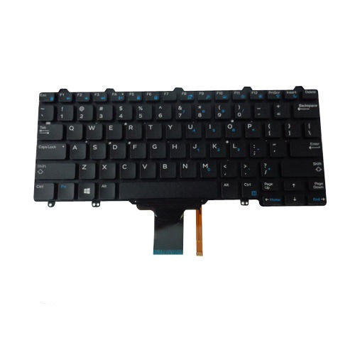 Dell Latitude 7275 E5270 E7270 XPS 12 9250 Black Backlit Keyboard XCD5M 0XCD5M