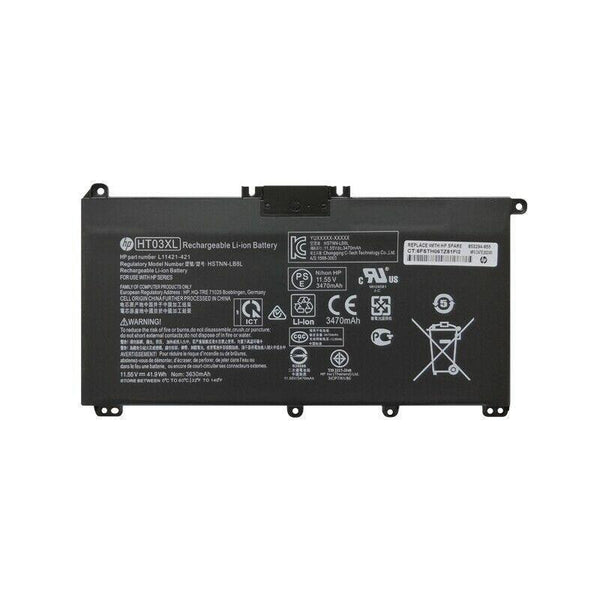 OEM Genuine HT03XL Battery For HP Pavilion 14-CE 14-CF 14-CK 14-CM 14-DF 14-DH 15-CS 15-DA 17-CA